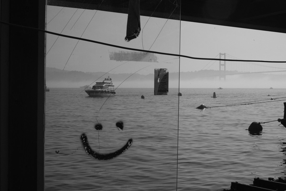 A view of the Bosphorus. Ortaköy.